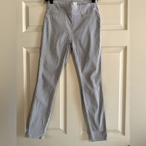 Calvin Klein Luxe stretch slim leg pants